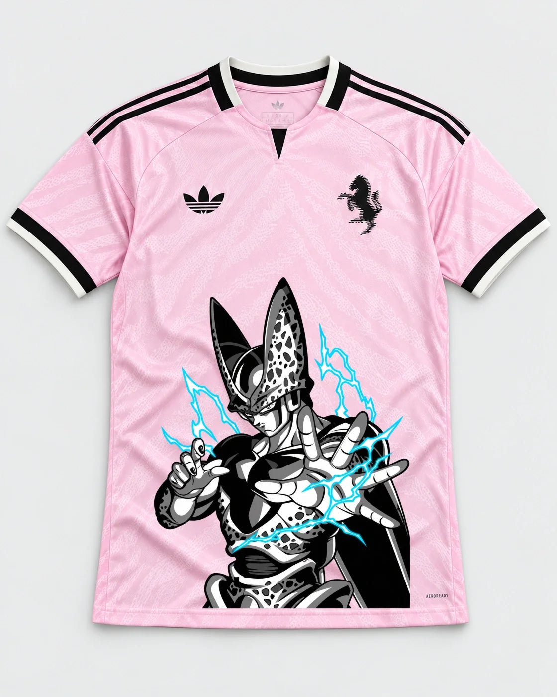 Juventus Pink Cell Dragon Ball Jersey — Front