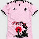 Juventus Pink Goku Sakura Dragon Ball Jersey — Front
