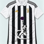 Juventus Striped Frieza Death Ball Dragon Ball Jersey — Front