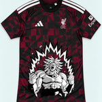 Liverpool Dark Broly Dragon Ball Jersey — Front