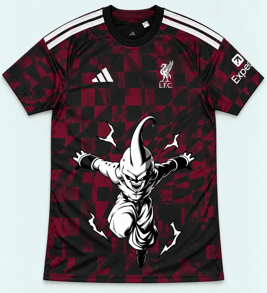 Liverpool Dark Kid Buu Dragon Ball Jersey — Front