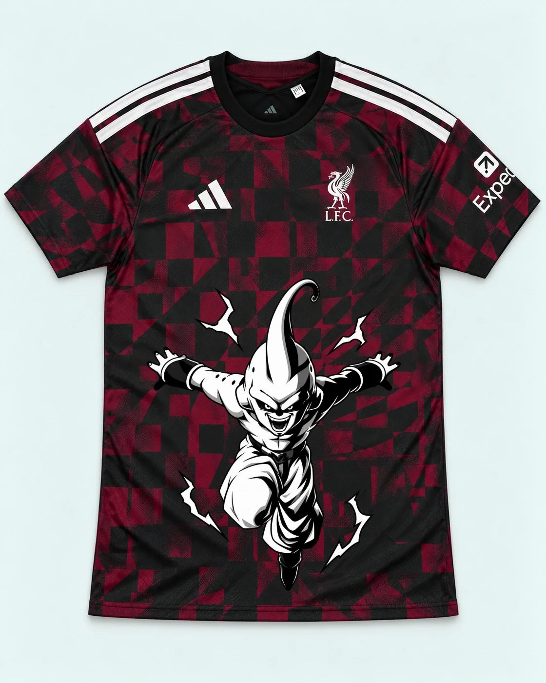 Liverpool Dark Kid Buu Dragon Ball Jersey — Front