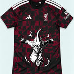 Liverpool Dark Kid Buu Dragon Ball Jersey — Front