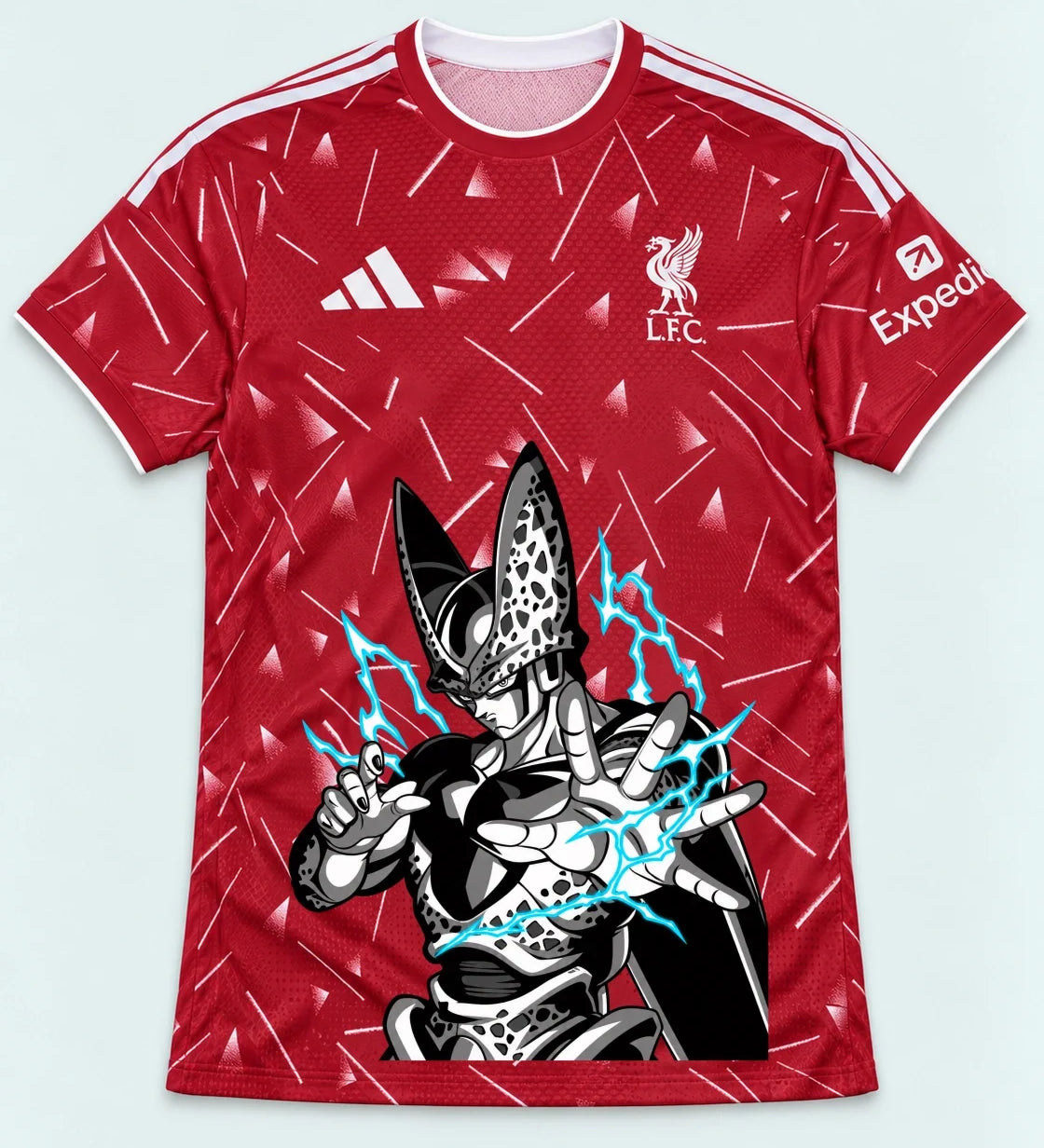 Liverpool Red Cell Dragon Ball Jersey — Front