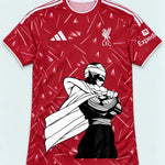 Liverpool Red Piccolo Cloak Dragon Ball Jersey — Front