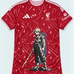 Liverpool Red Trunks Sword Dragon Ball Jersey — Front