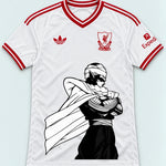 Liverpool White Piccolo Cloak Dragon Ball Jersey — Front