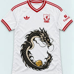 Liverpool White Shenron Emblem Dragon Ball Jersey — Front