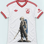Liverpool White Trunks Sword Dragon Ball Jersey — Front