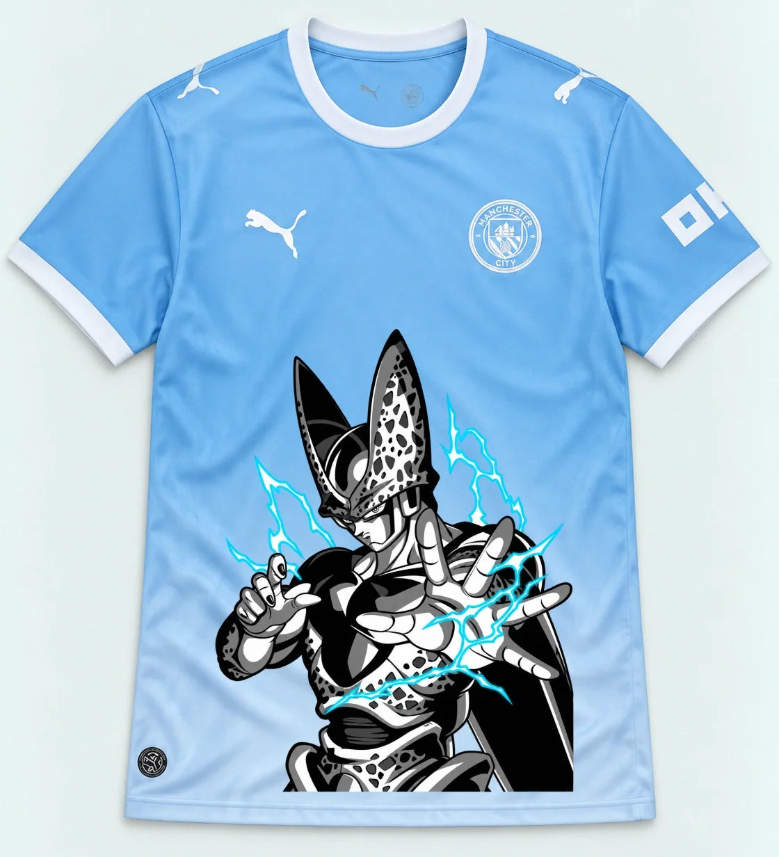 Manchester City Sky Cell Dragon Ball Jersey — Front
