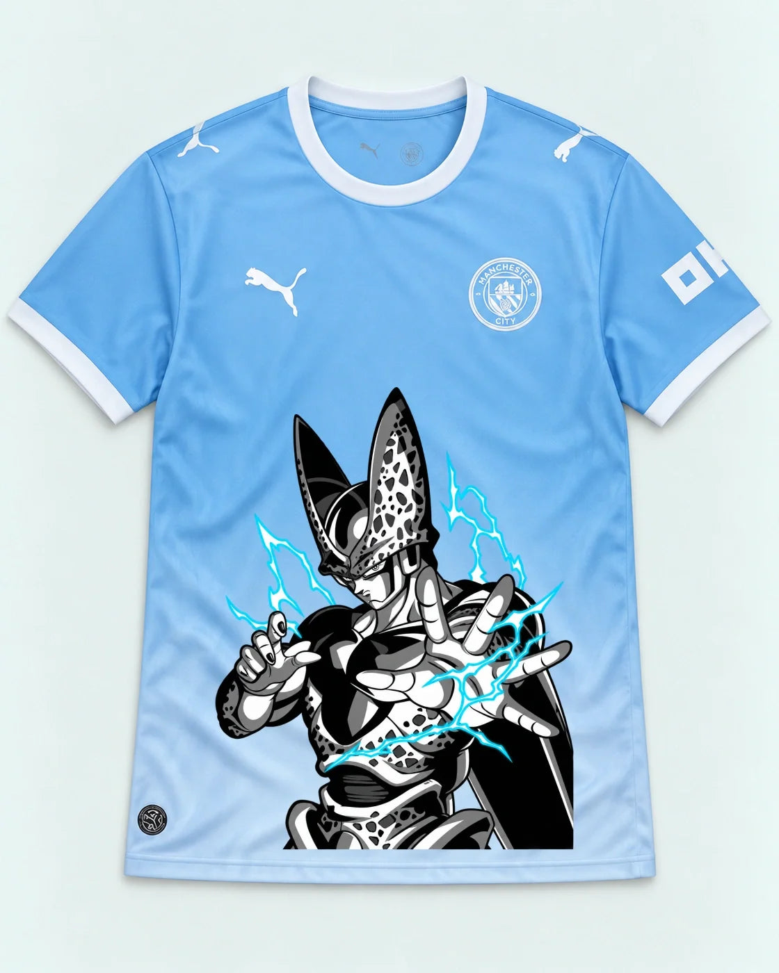 Manchester City Sky Cell Dragon Ball Jersey — Front