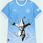 Manchester City Sky Kid Buu Dragon Ball Jersey — Front