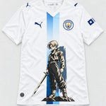 Manchester City Trunks Sword Dragon Ball Jersey — Front