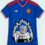 Manchester United Broly Dragon Ball Jersey — Front