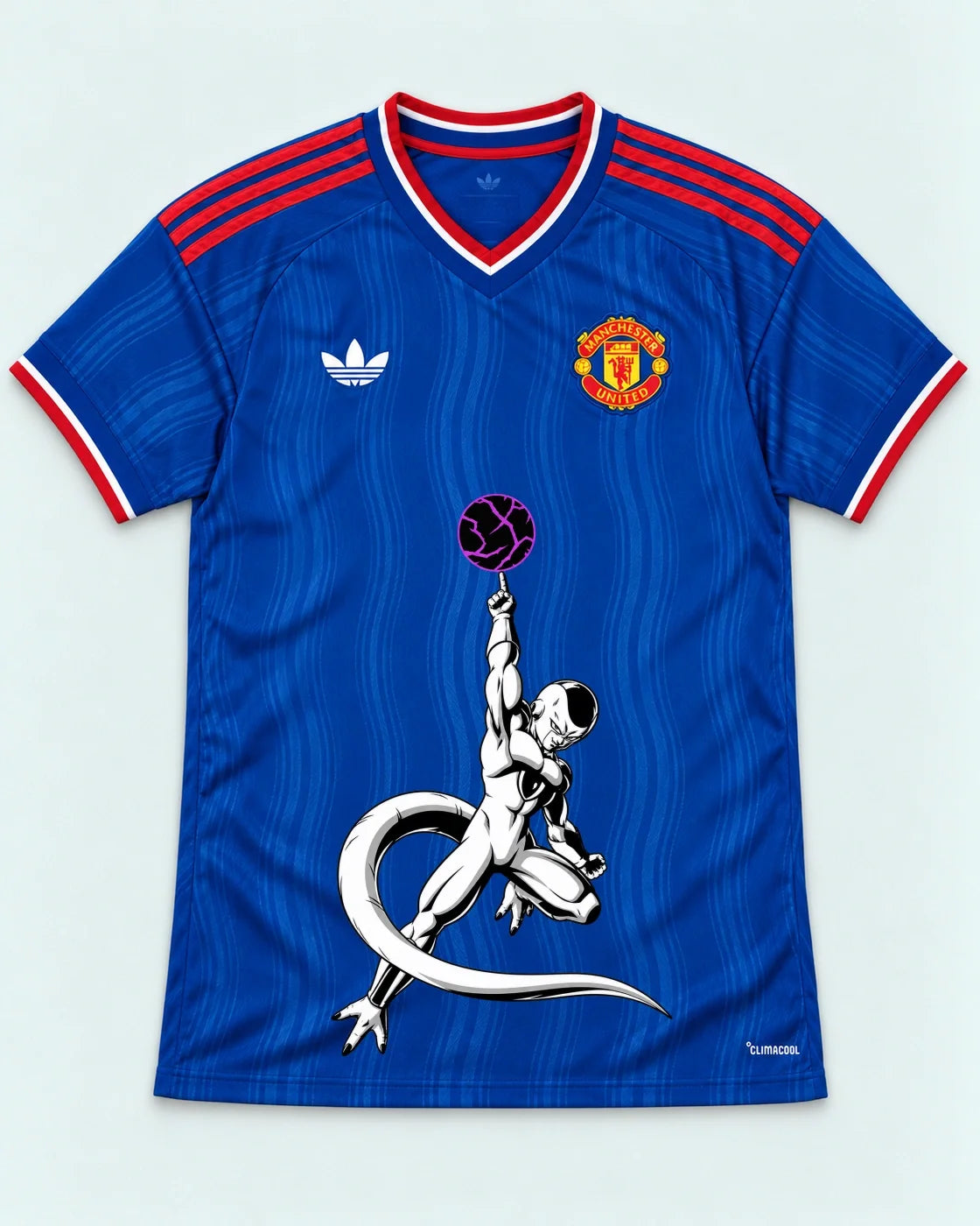 Manchester United Frieza Death Ball Dragon Ball Jersey — Front
