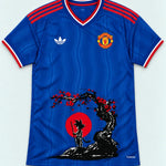 Manchester United Goku Sakura Dragon Ball Jersey — Front