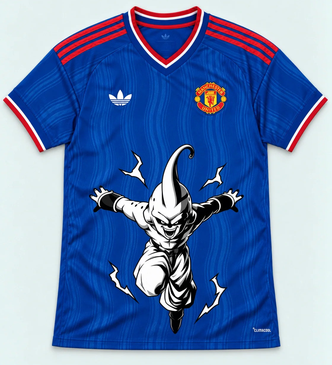 Manchester United Kid Buu Dragon Ball Jersey — Front