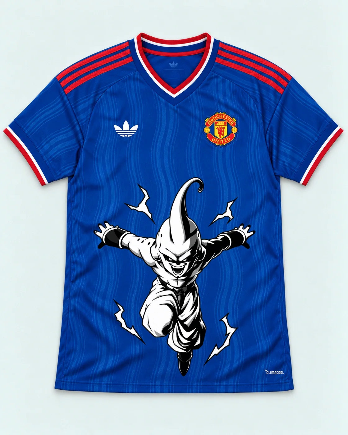 Manchester United Kid Buu Dragon Ball Jersey — Front