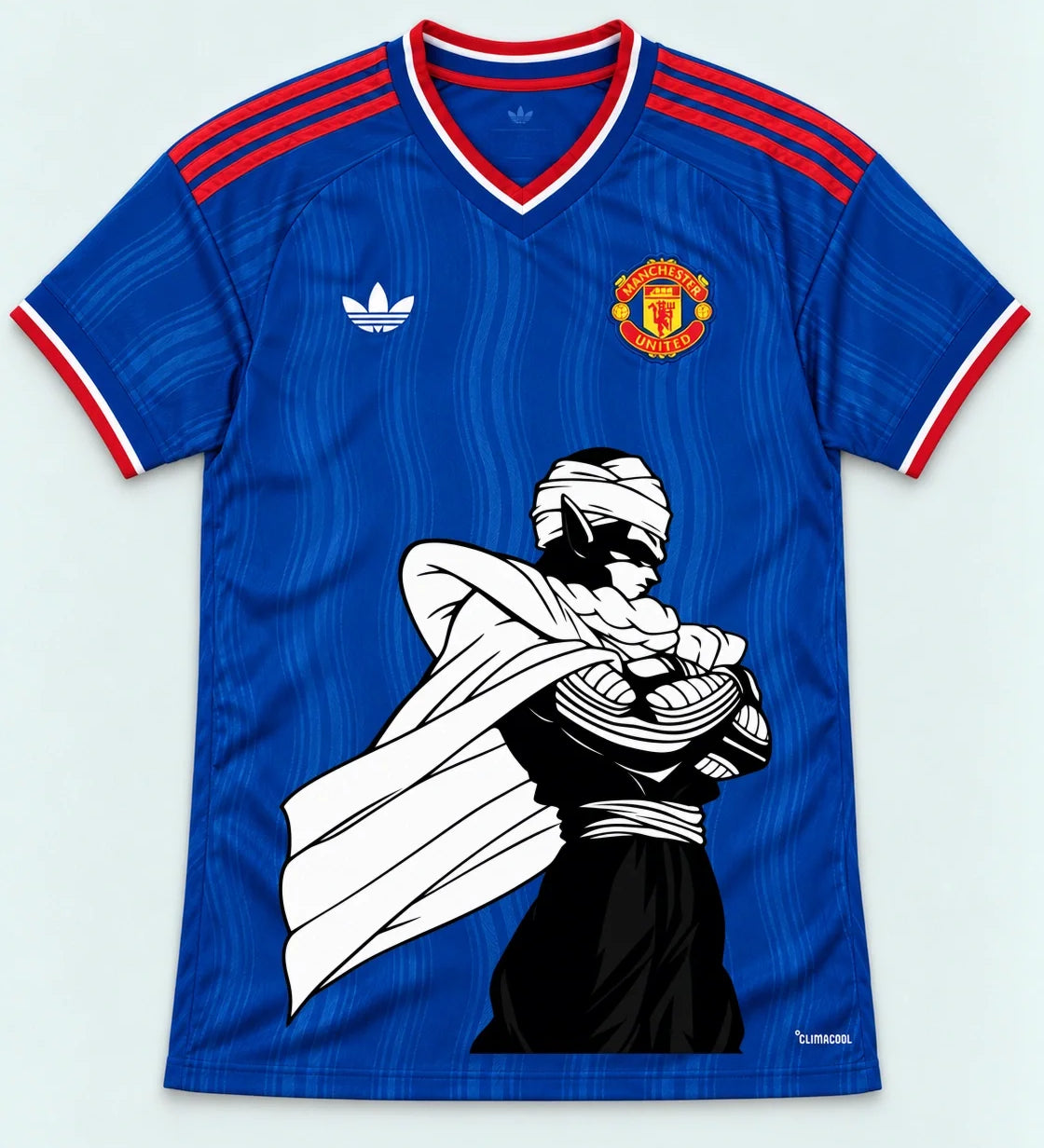 Manchester United Piccolo Cloak Dragon Ball Jersey — Front