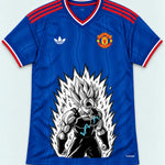 Manchester United Super Saiyan Aura Dragon Ball Jersey — Front