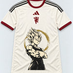 Manchester United Majin Vegeta Dragon Ball Jersey — Front
