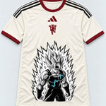 Manchester United Super Saiyan Aura Dragon Ball Jersey — Front