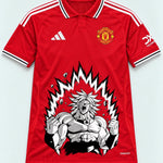 Manchester United Broly Dragon Ball Jersey — Front