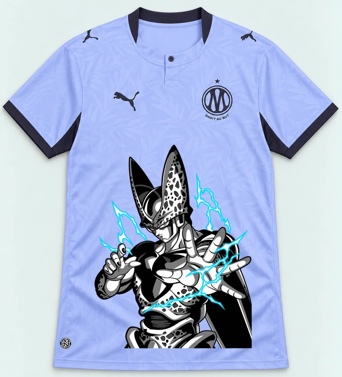 Olympique Marseille Cell Dragon Ball Jersey — Front