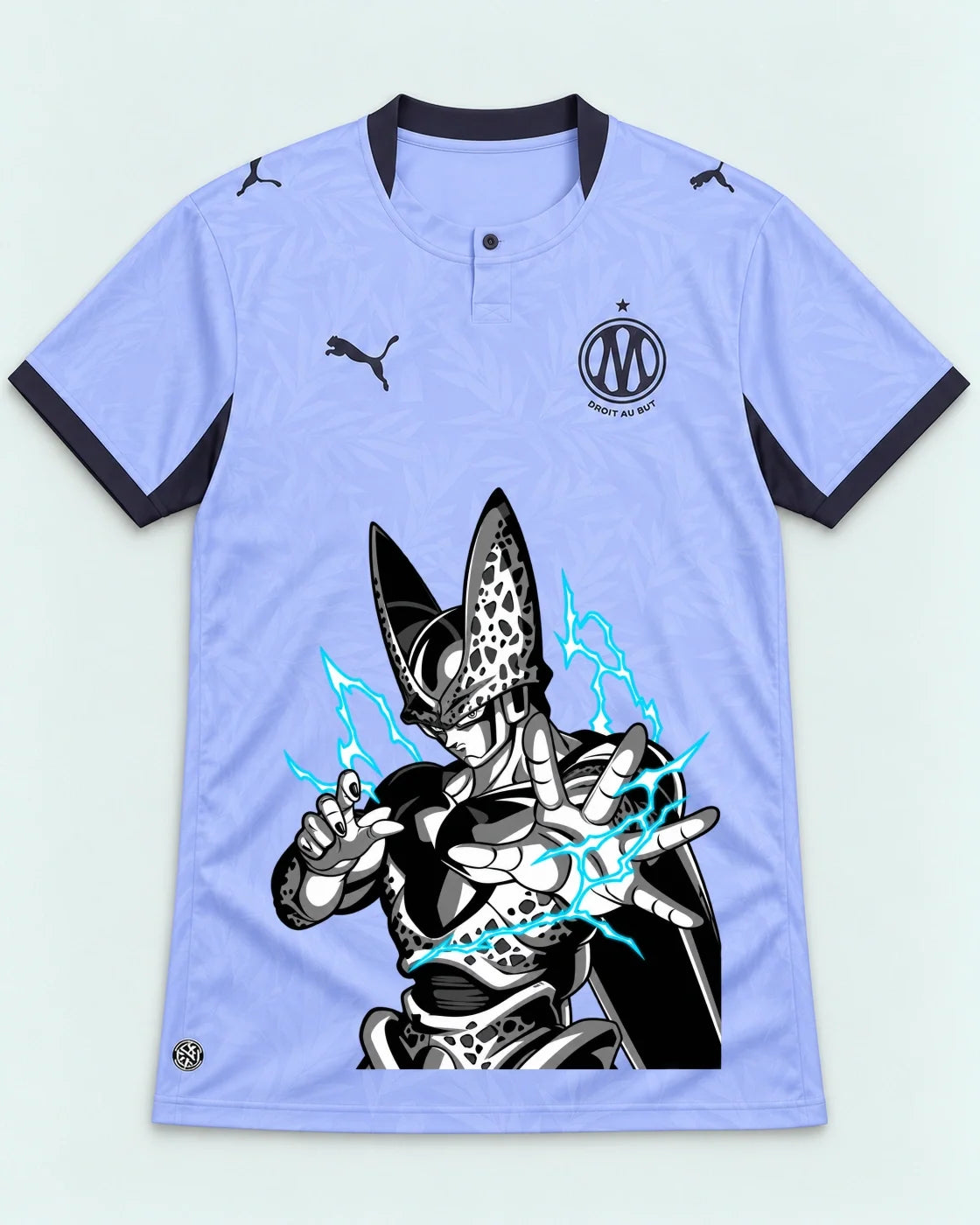 Olympique Marseille Cell Dragon Ball Jersey — Front