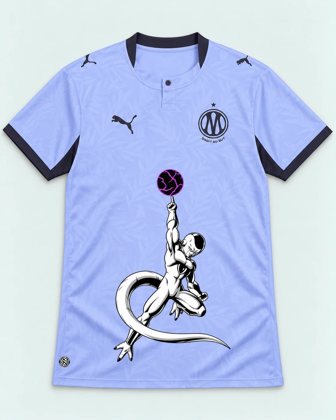 Olympique Marseille Frieza Death Ball Dragon Ball Jersey — Front