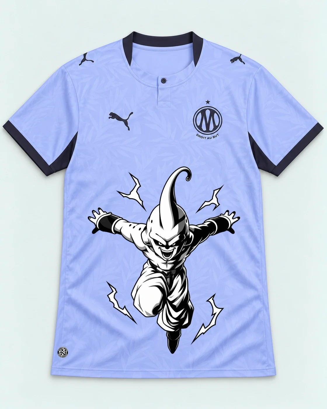 Olympique Marseille Kid Buu Dragon Ball Jersey — Front
