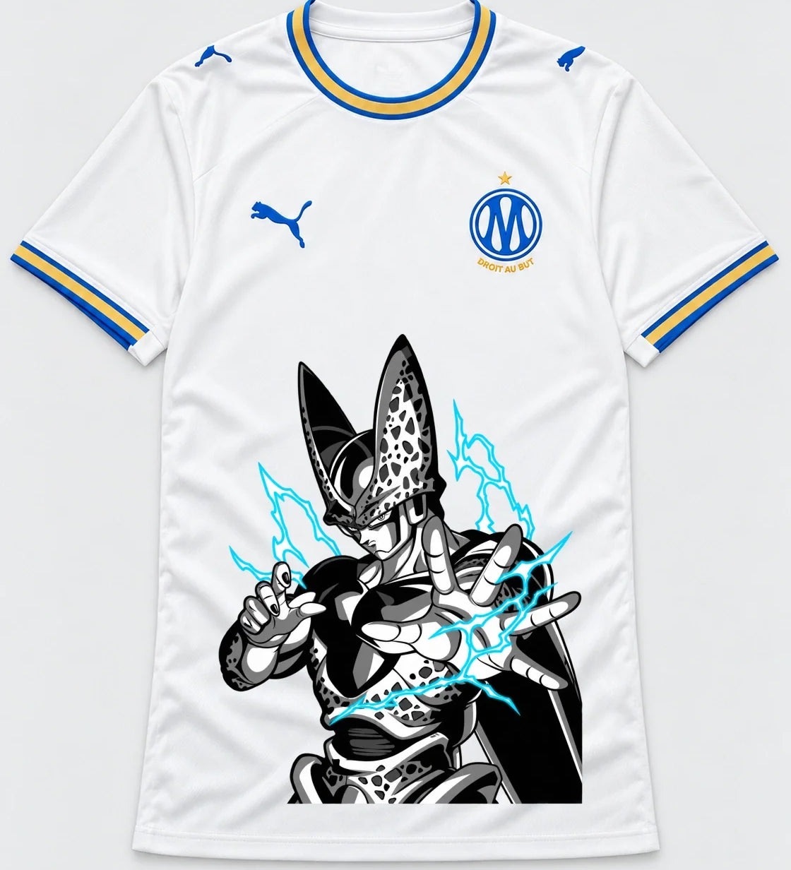 Olympique Marseille Cell Dragon Ball Jersey — Front