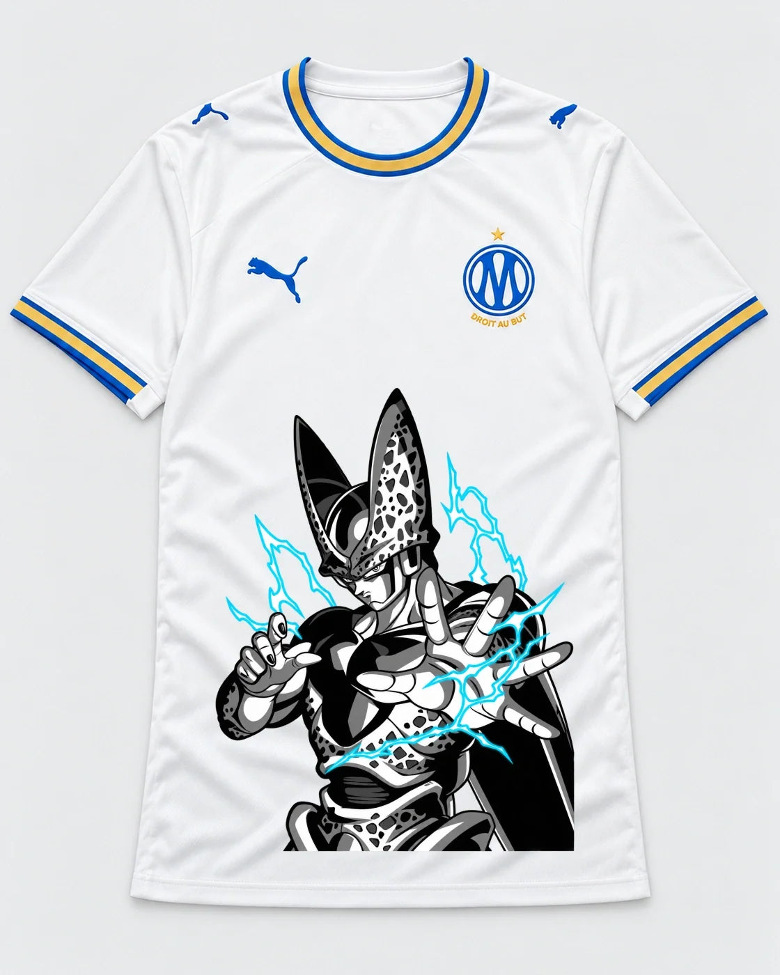 Olympique Marseille Cell Dragon Ball Jersey — Front