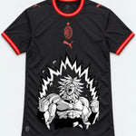 AC Milan Broly Dragon Ball Jersey — Front