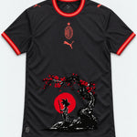 AC Milan Goku Sakura Dragon Ball Jersey — Front
