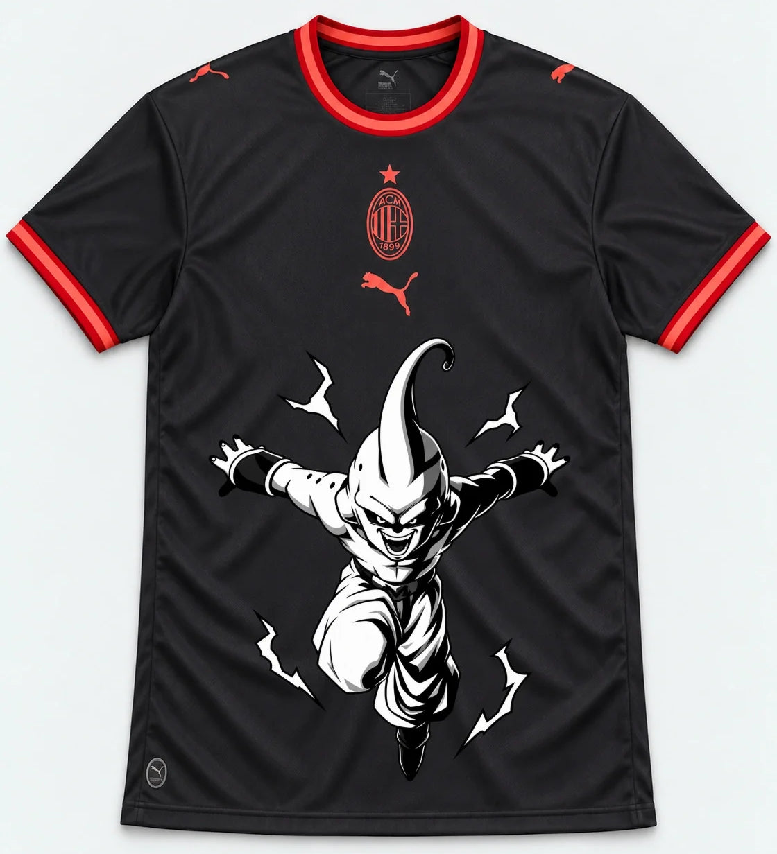 AC Milan Kid Buu Dragon Ball Jersey — Front