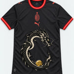 AC Milan Shenron Emblem Dragon Ball Jersey — Front