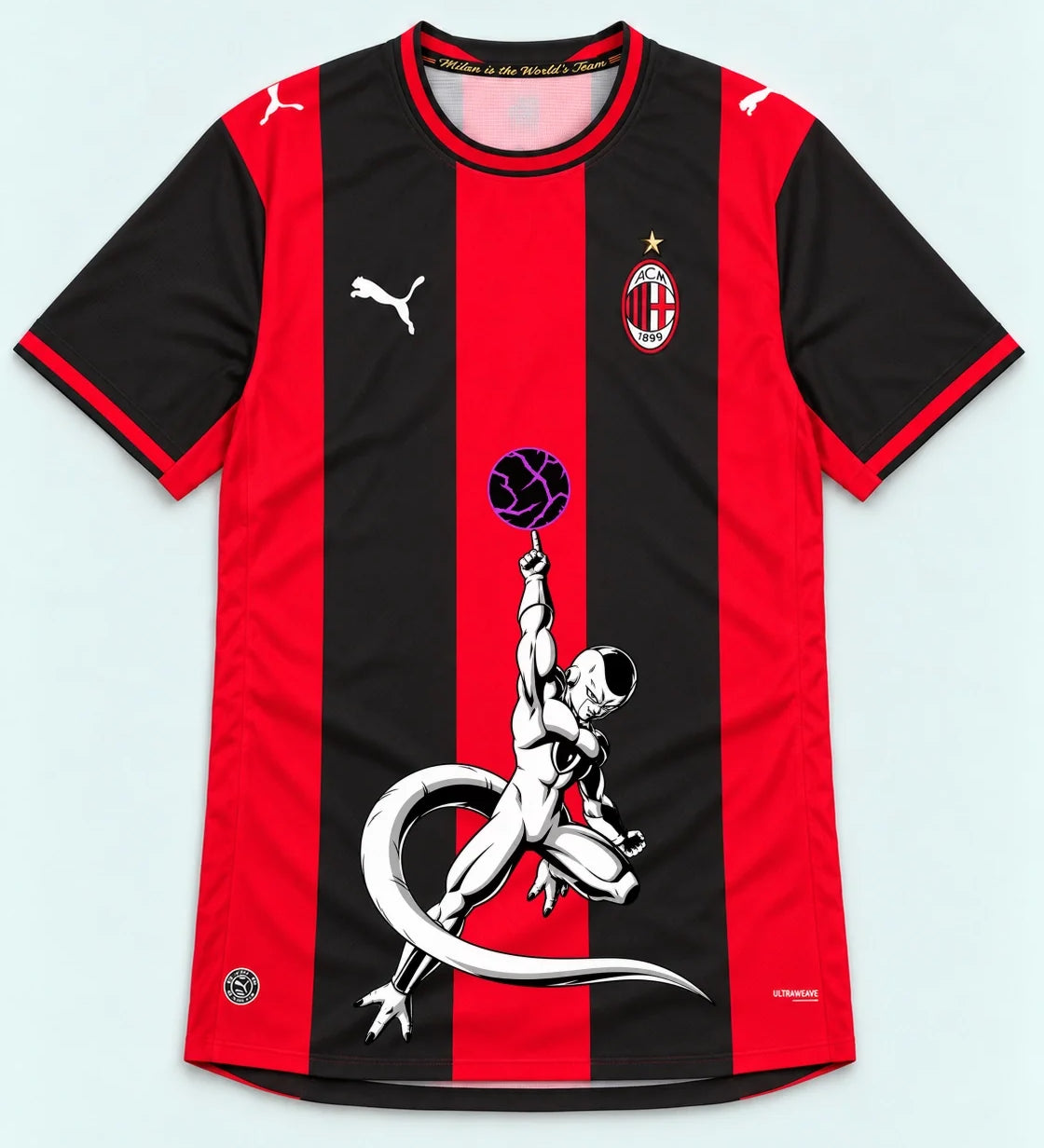 AC Milan Frieza Death Ball Dragon Ball Jersey — Front