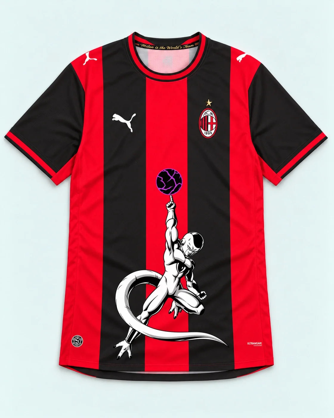 AC Milan Frieza Death Ball Dragon Ball Jersey — Front