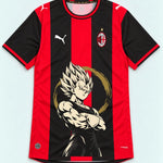 AC Milan Majin Vegeta Dragon Ball Jersey — Front