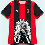 AC Milan Super Saiyan Aura Dragon Ball Jersey — Front