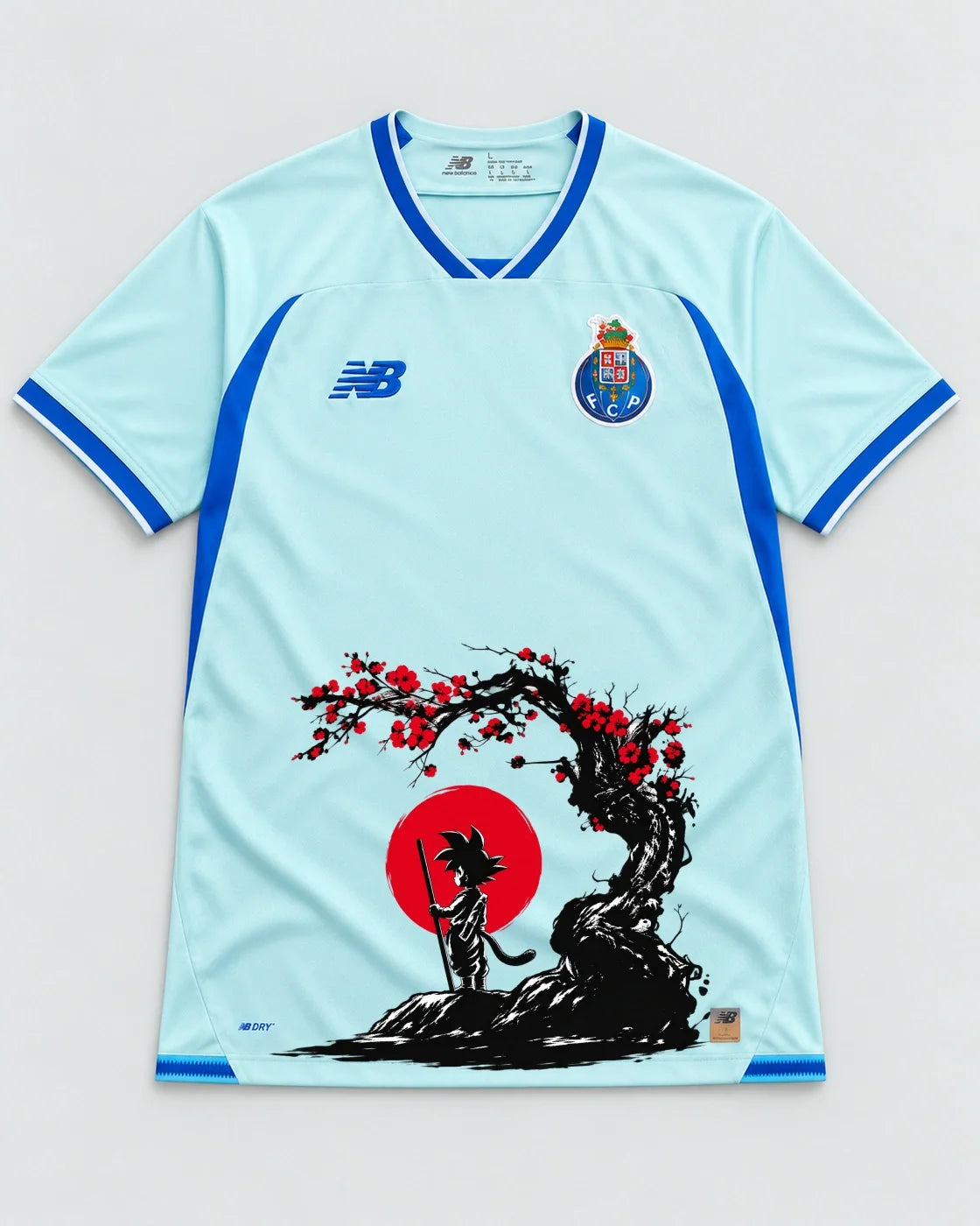 Porto Goku Sakura Dragon Ball Jersey — Front