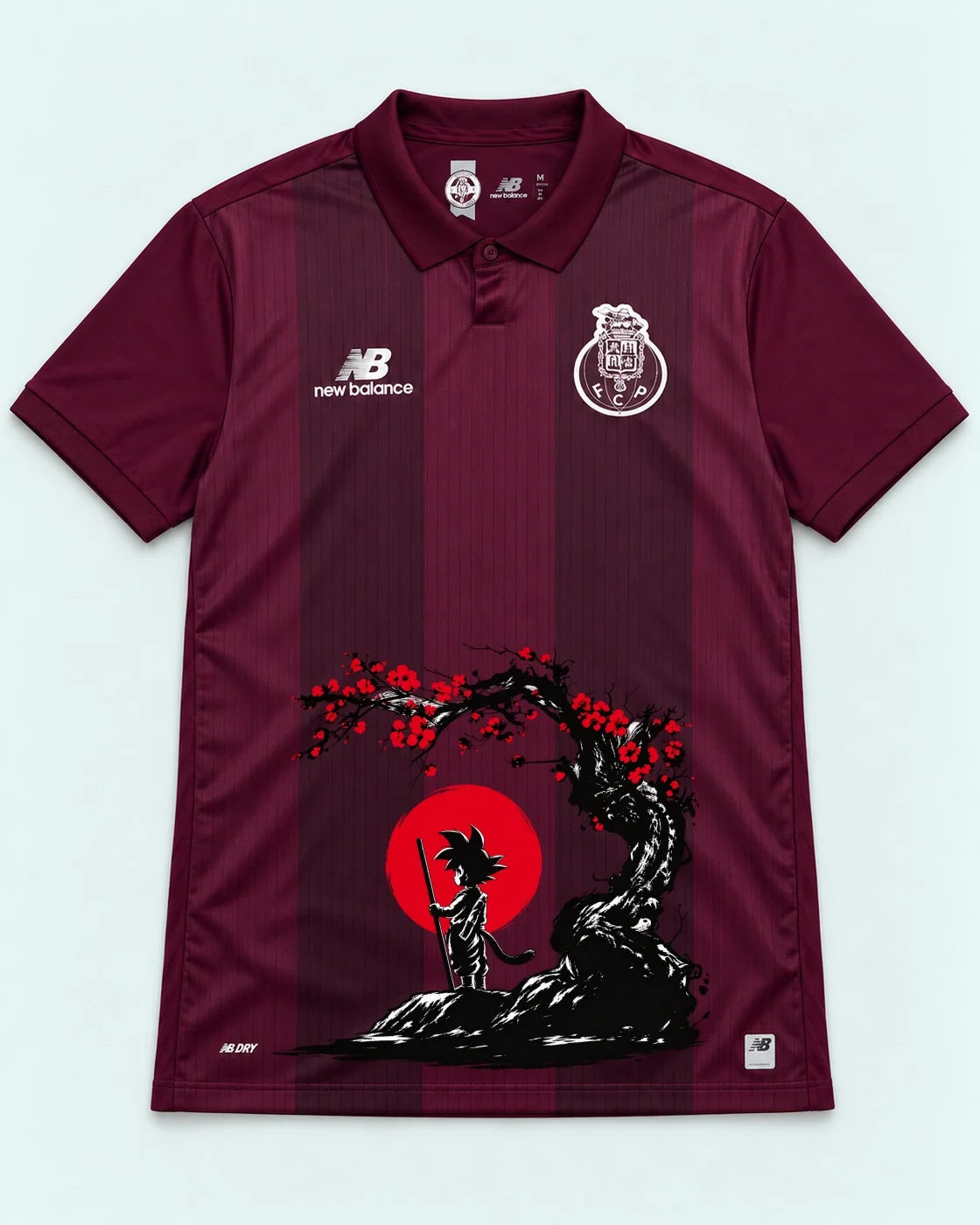 Porto Goku Sakura Dragon Ball Jersey — Front