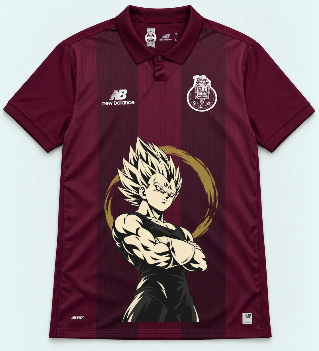 Porto Majin Vegeta Dragon Ball Jersey — Front