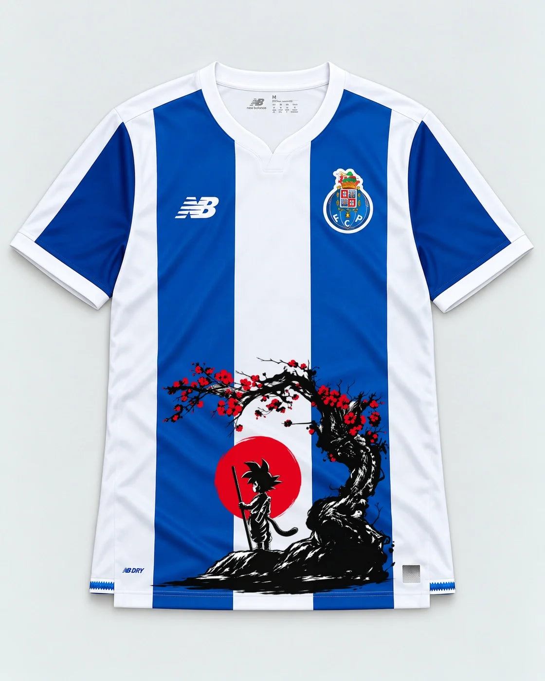Porto Goku Sakura Dragon Ball Jersey — Front