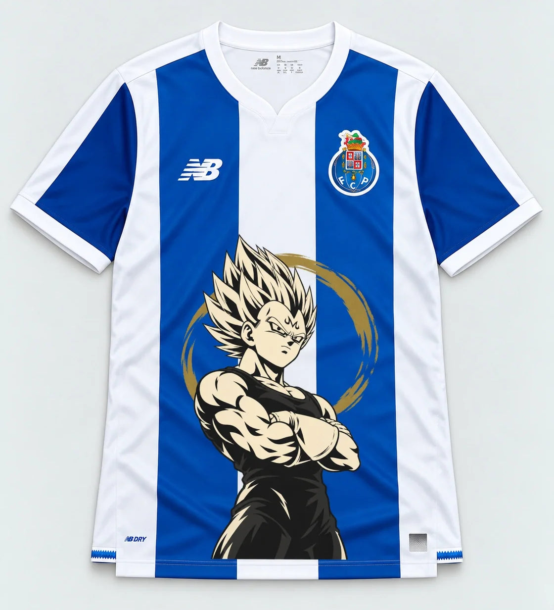 Porto Majin Vegeta Dragon Ball Jersey — Front