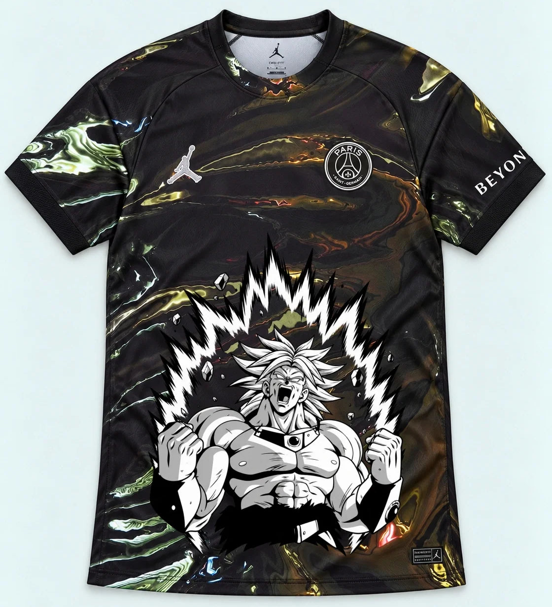 PSG Broly Dragon Ball Jersey — Front