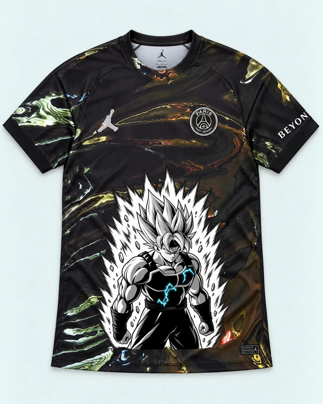 PSG Super Saiyan Aura Dragon Ball Jersey — Front
