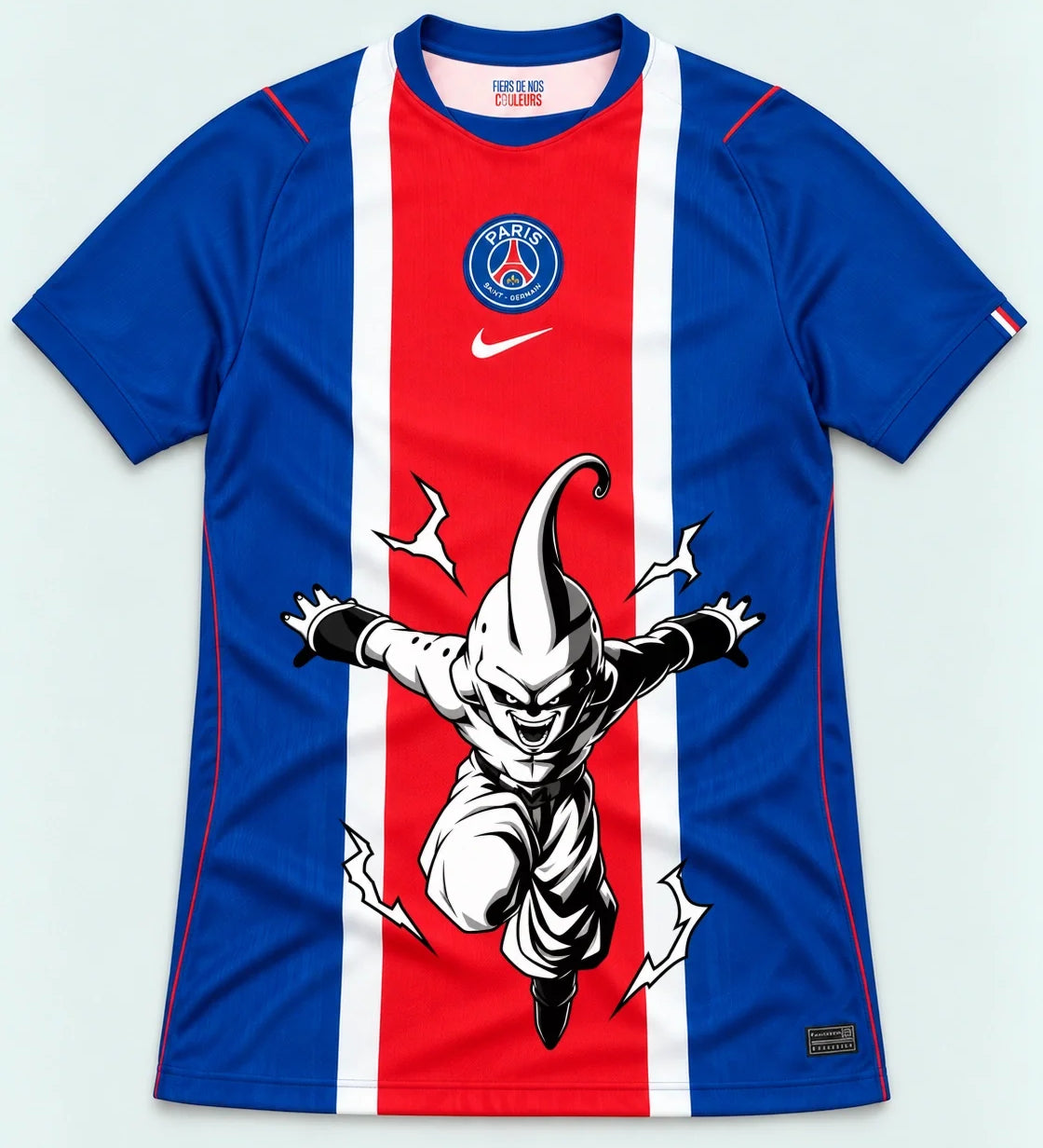 PSG Kid Buu Dragon Ball Jersey — Front
