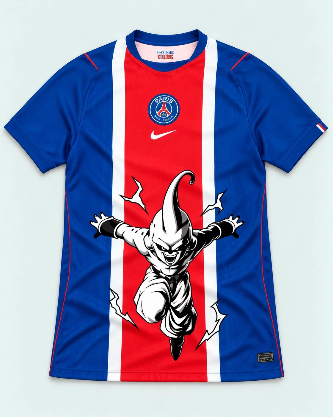 PSG Kid Buu Dragon Ball Jersey — Front